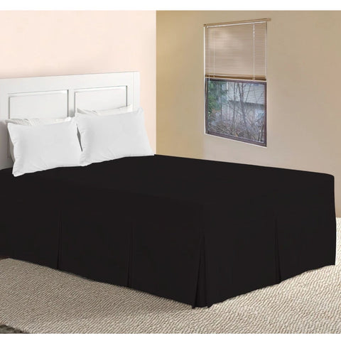 180 Thread Pleated Valance Fitted Sheet UK