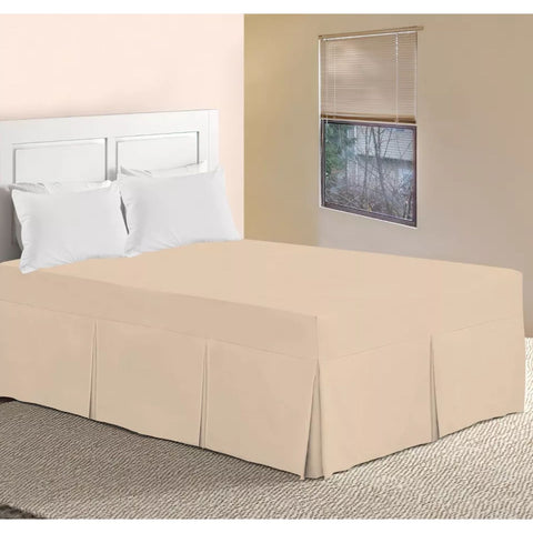 180 Thread Pleated Valance Fitted Sheet UK