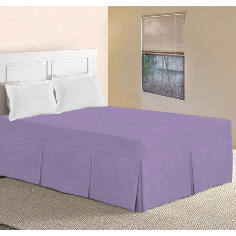 180 Thread Pleated Valance Fitted Sheet UK