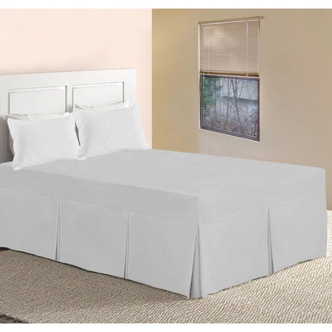 180 Thread Pleated Valance Fitted Sheet UK