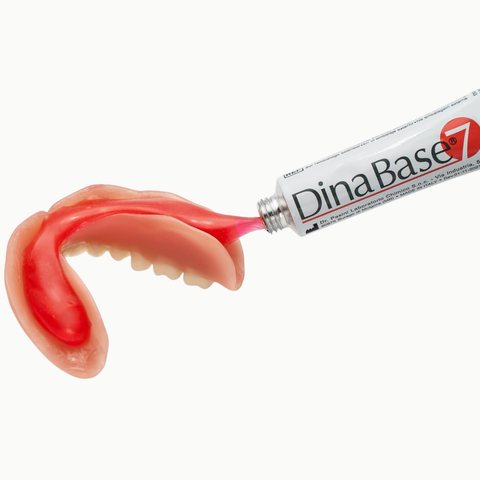 DinaBase 7 Denture Adhesive & Soft Reliner