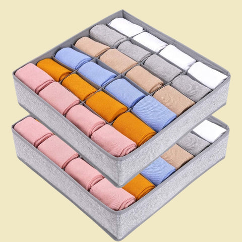 Collapsible Drawer Organisers – Multi Size & Colour