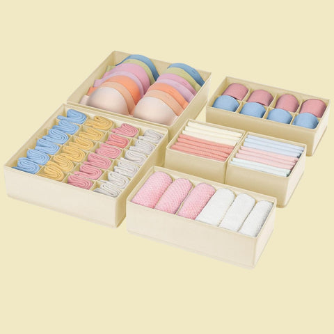 Collapsible Drawer Organisers – Multi Size & Colour
