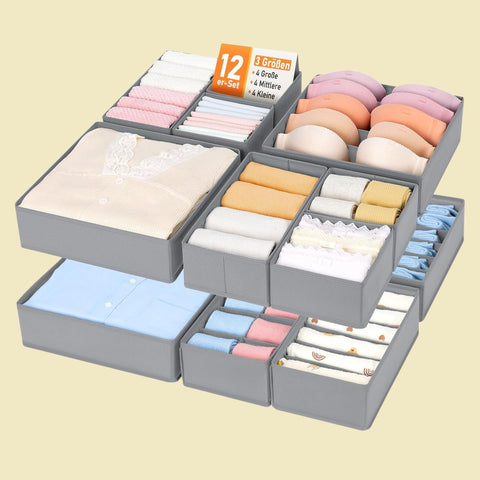 Collapsible Drawer Organisers – Multi Size & Colour