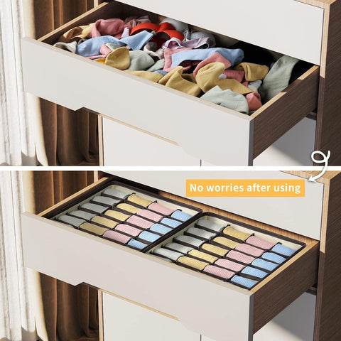 Collapsible Drawer Organisers – Multi Size & Colour