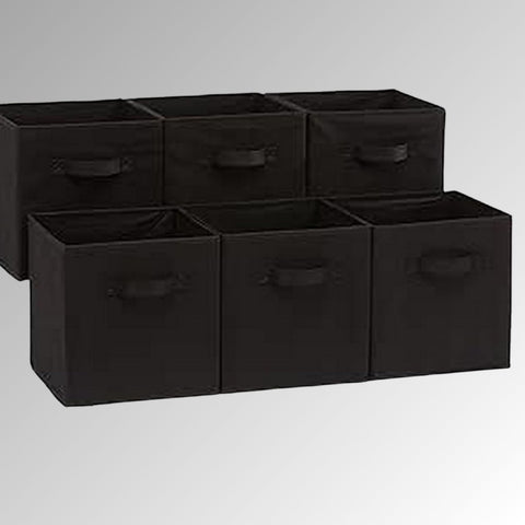Collapsible Fabric Storage Cubes with Handles (6)