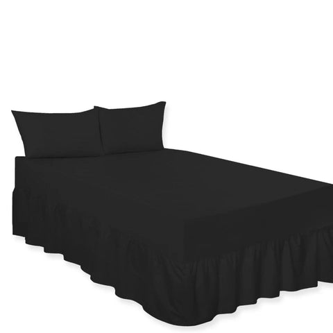 Extra Deep Fitted Valance Bed Sheets – UK Sizes
