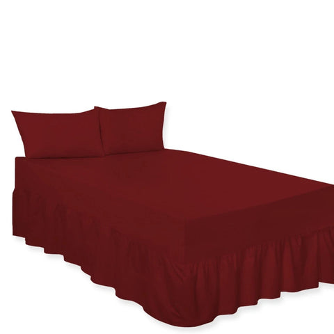 Extra Deep Fitted Valance Bed Sheets – UK Sizes