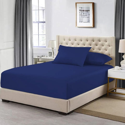 Extra Deep Fitted Sheet 40cm – Egyptian Cotton