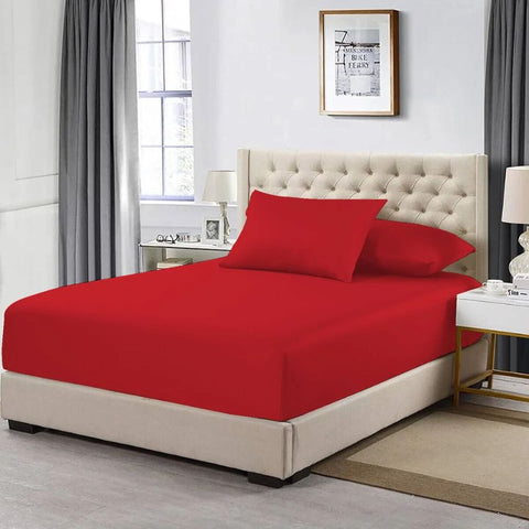 Extra Deep Fitted Sheet 40cm – Egyptian Cotton