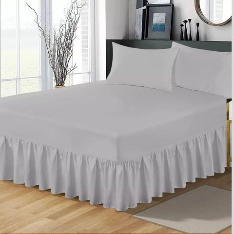 Extra Deep Fitted Valance Bed Sheet All Sizes
