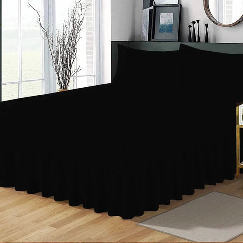 Extra Deep Fitted Valance Bed Sheet All Sizes