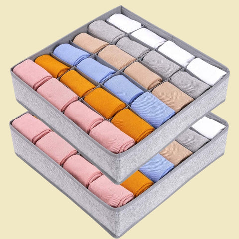 Collapsible Drawer Organisers – Multi Size & Colour