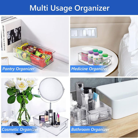 Stackable Fridge Organiser Storage Boxes Set