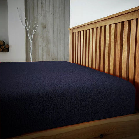 Teddy Bear Fleece Fitted Bed Sheet Warm & Soft